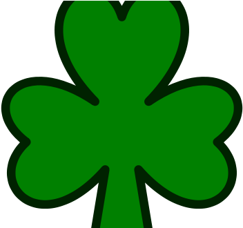 Odd Pictures Of Shamrocks And Leprechauns Free Download - St Patricks Day Clover (375x329)