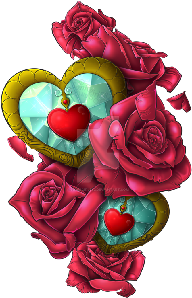 Of Hearts And Roses By Sonicgirl582 - Spyro (752x1063)