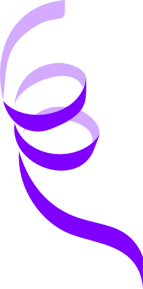 Single Streamers And Confetti Clipart - Clip Art (294x592)