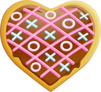 Heart Shaped Valentine Cake Clipart - Heart Shaped Cake Clipart (400x367)