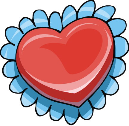 Png - - Heart Coloring Pages (432x420)