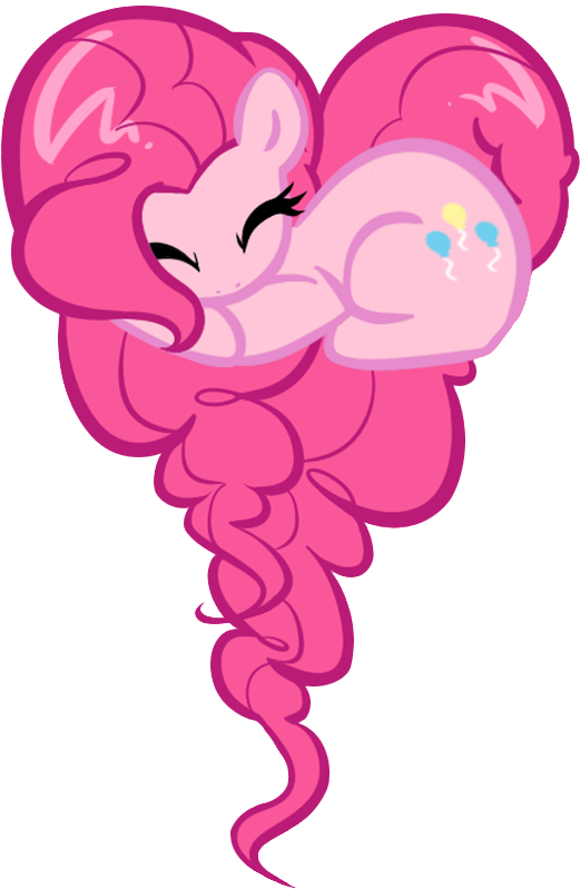 Pinkie Pie Heart Pony By Themightysqueegee On - Mlp Drawing Pinkie Pie (638x918)