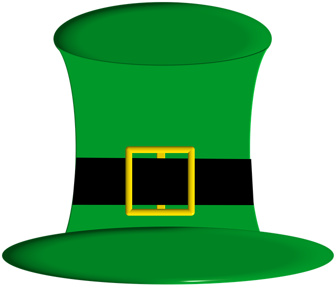 Hat Green Yellow St Patricks Day Irish Design - Saint Patrick's Day (788x720)