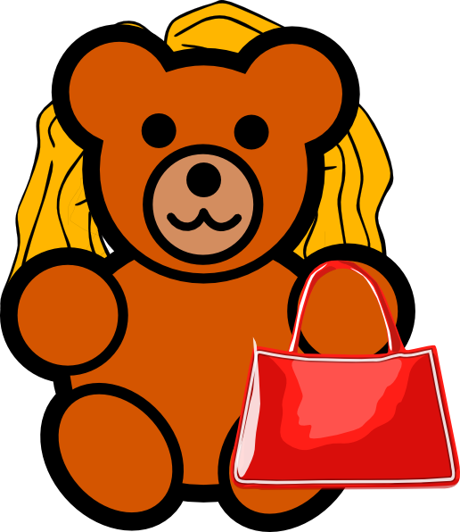 Mother Bear Cliparts - Teddy Bear Clip Art (516x596)