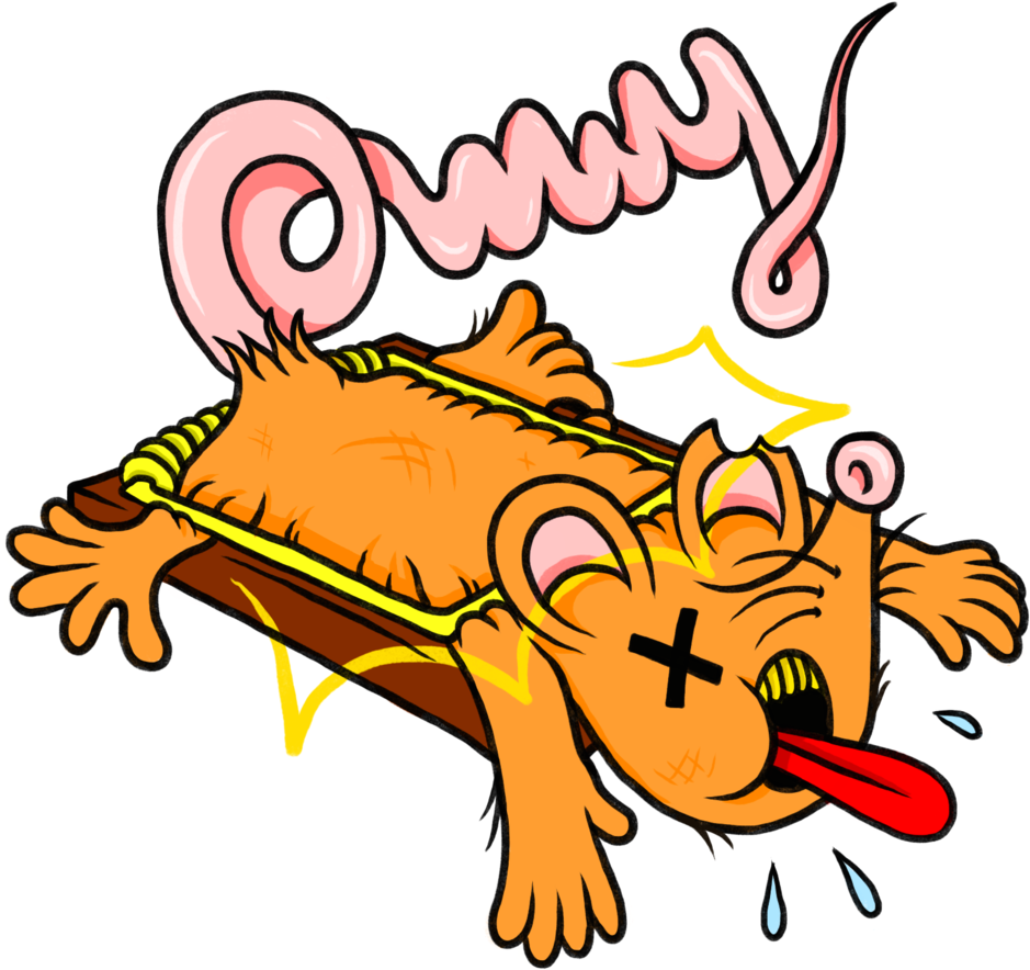 Rat - Clip Art (1000x951)