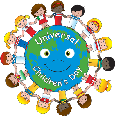 Clip Art Of Universal Children's Day - Day Of The Child (915x447)