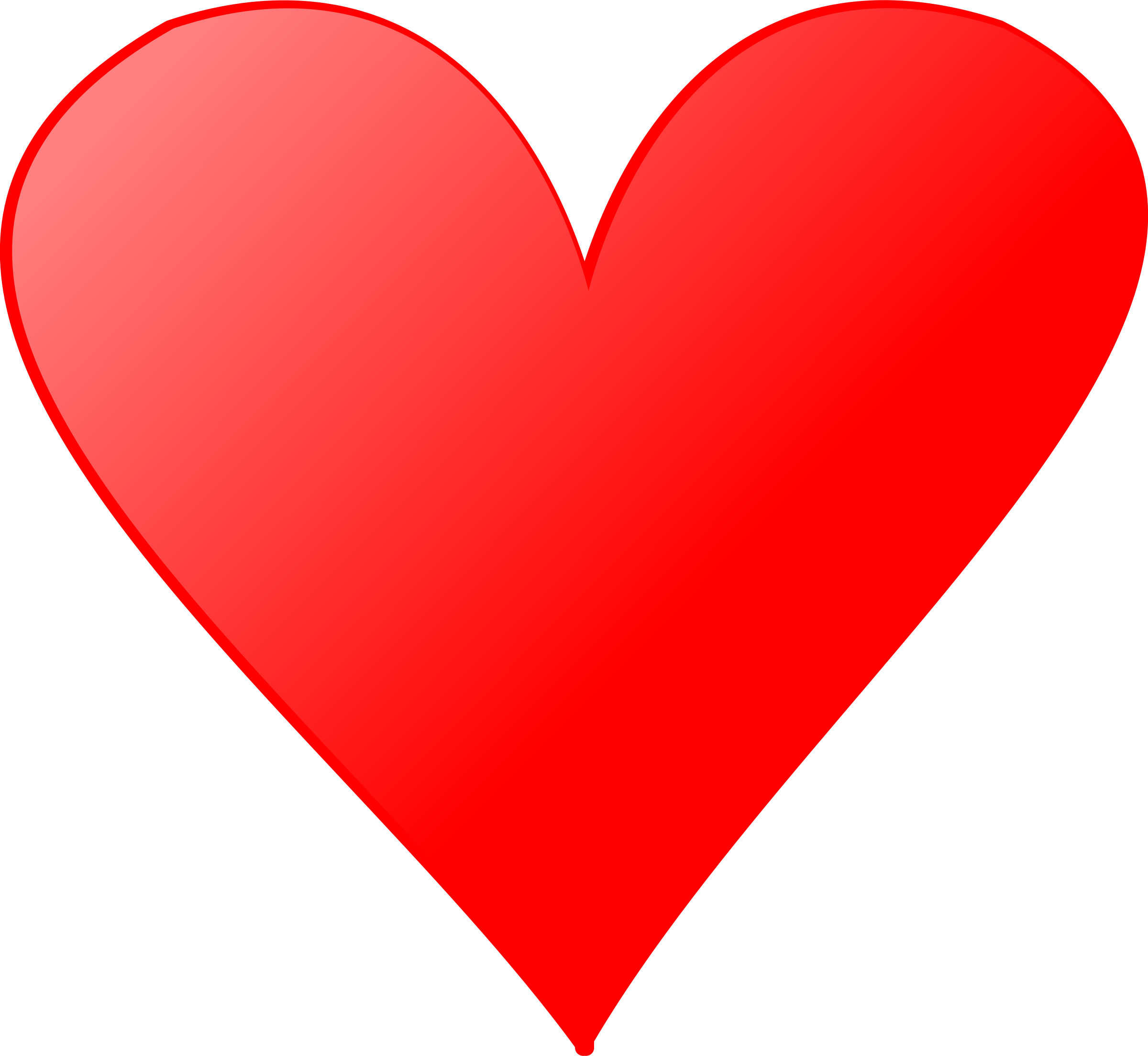 Cards Clipart Heart - Heart Card Symbol (2400x2208)