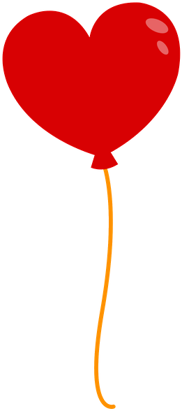 Preview - Minus - Dibujos De Globos En Forma De Corazon (286x624)