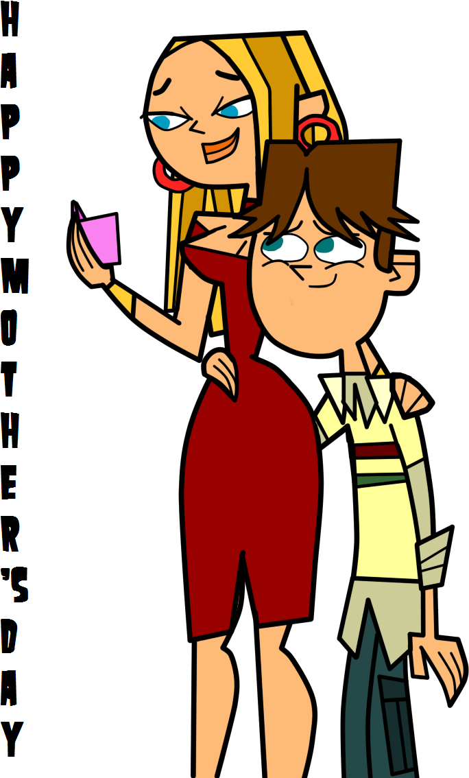 Cody And Blaineley Mother's Day - Total Drama Cody And Blaineley (757x1162)
