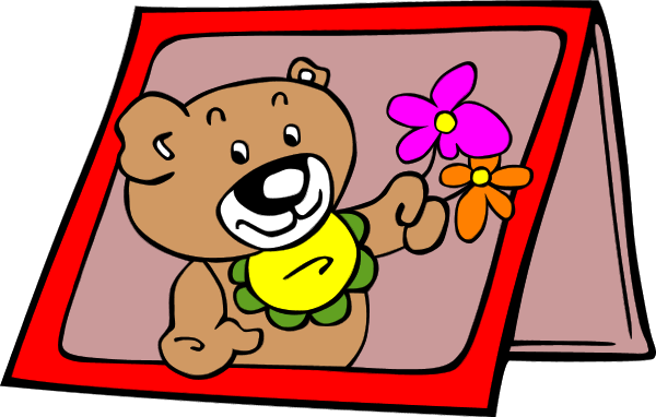 Birthday Card Clip Art - Clip Art Birthday Card (600x382)