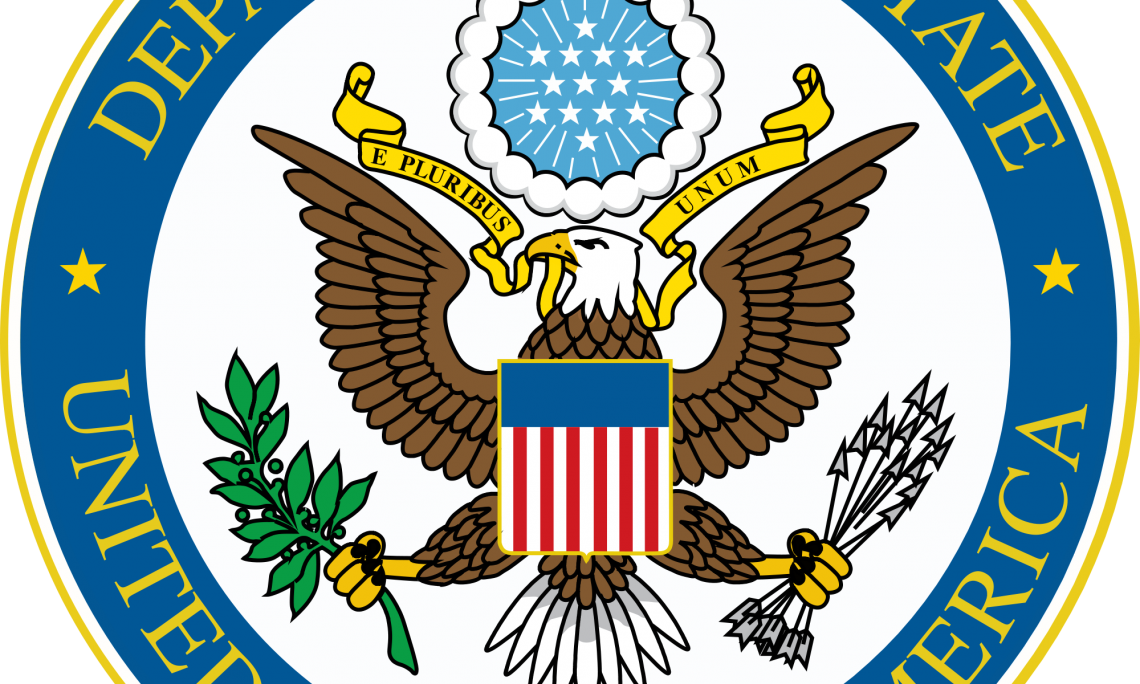 Search Clip Art State Department Logo 767kb - Us Department Of State (1140x684)