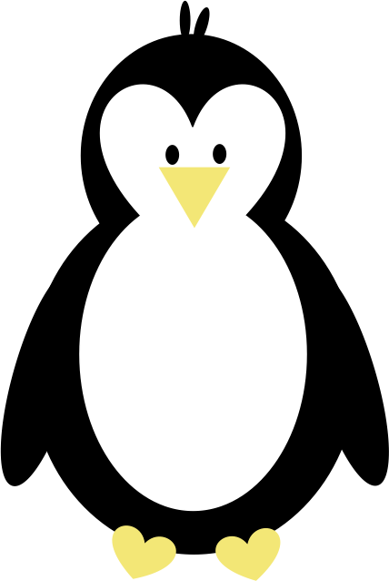 Penguin Clipart - Clip Art Penguin (428x638)