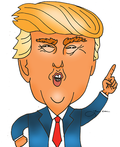 To President-elect Trump From A Mom - Png Trump Clipart (391x470)