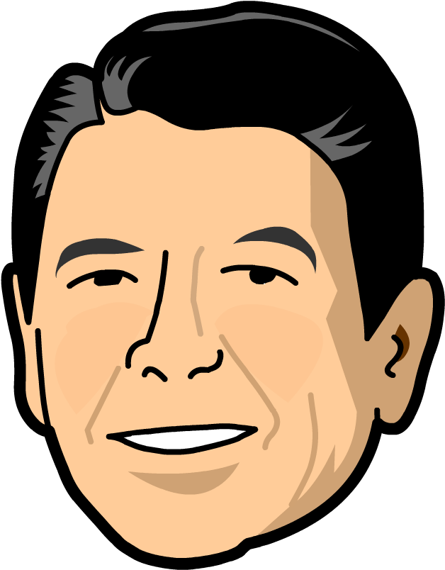 Ronald Reagan Ucla Medical Center President Of The - Ronald Reagan Clipart (880x880)