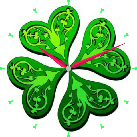 St Patrick Day - Good Luck Irish Symbols (480x480)