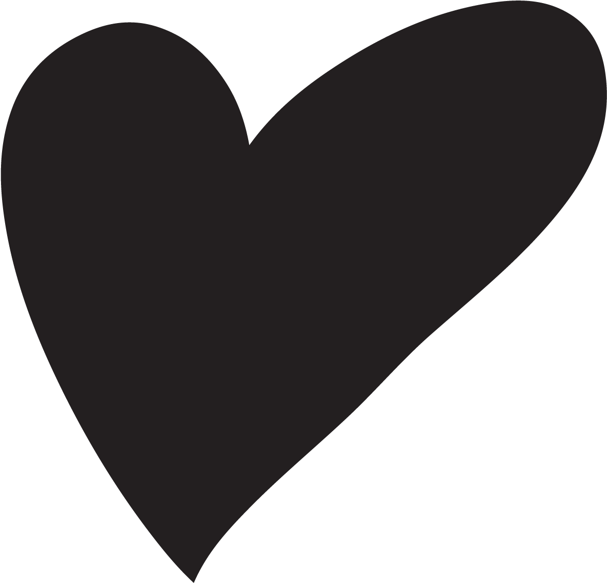Hand Drawn Heart-shaped Vector - Heart Hand Drawn Png (1848x1563)