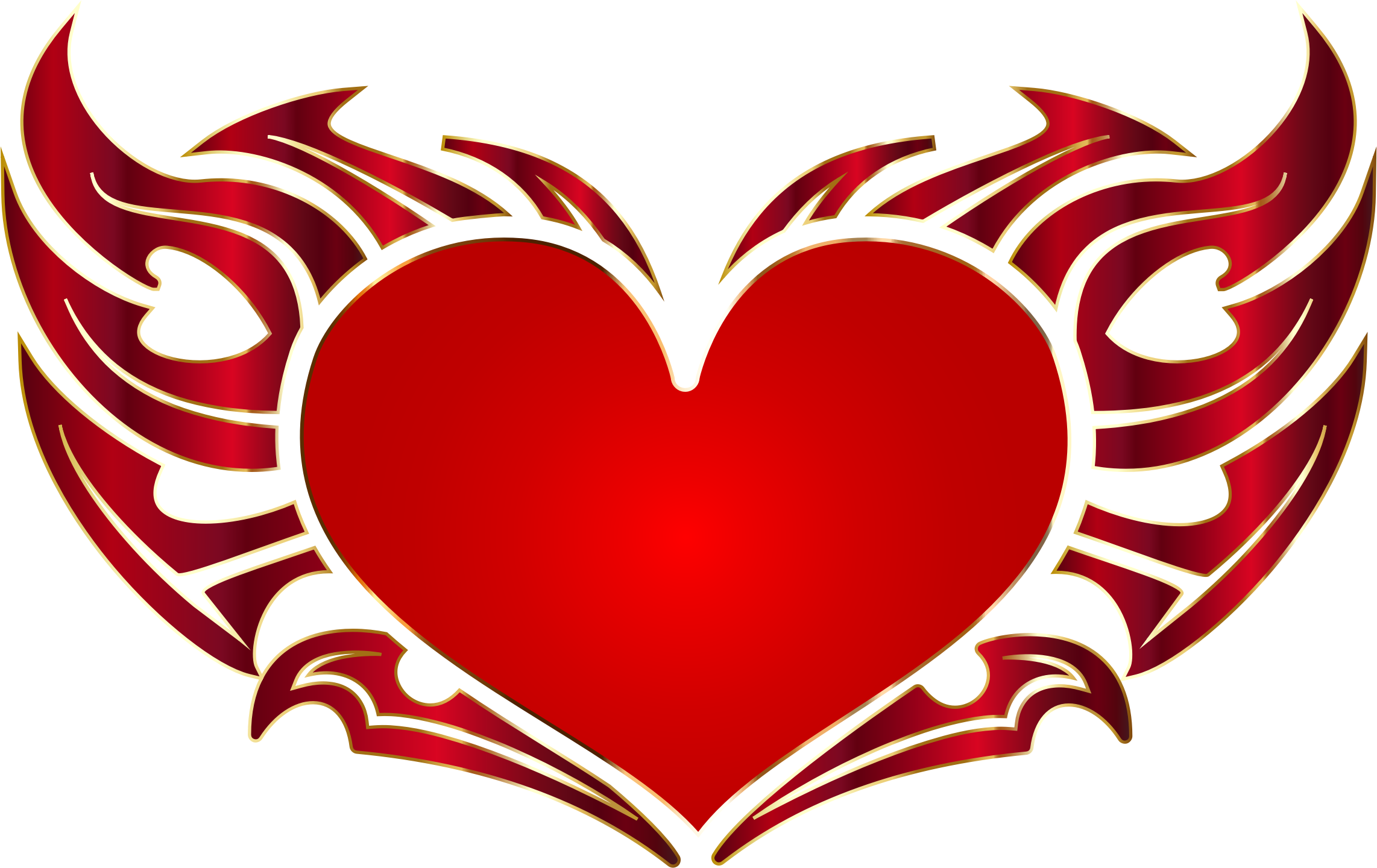 Cozy Ideas Heart No Background Tribal Enhanced Icons - Tribal Heart (2284x1440)