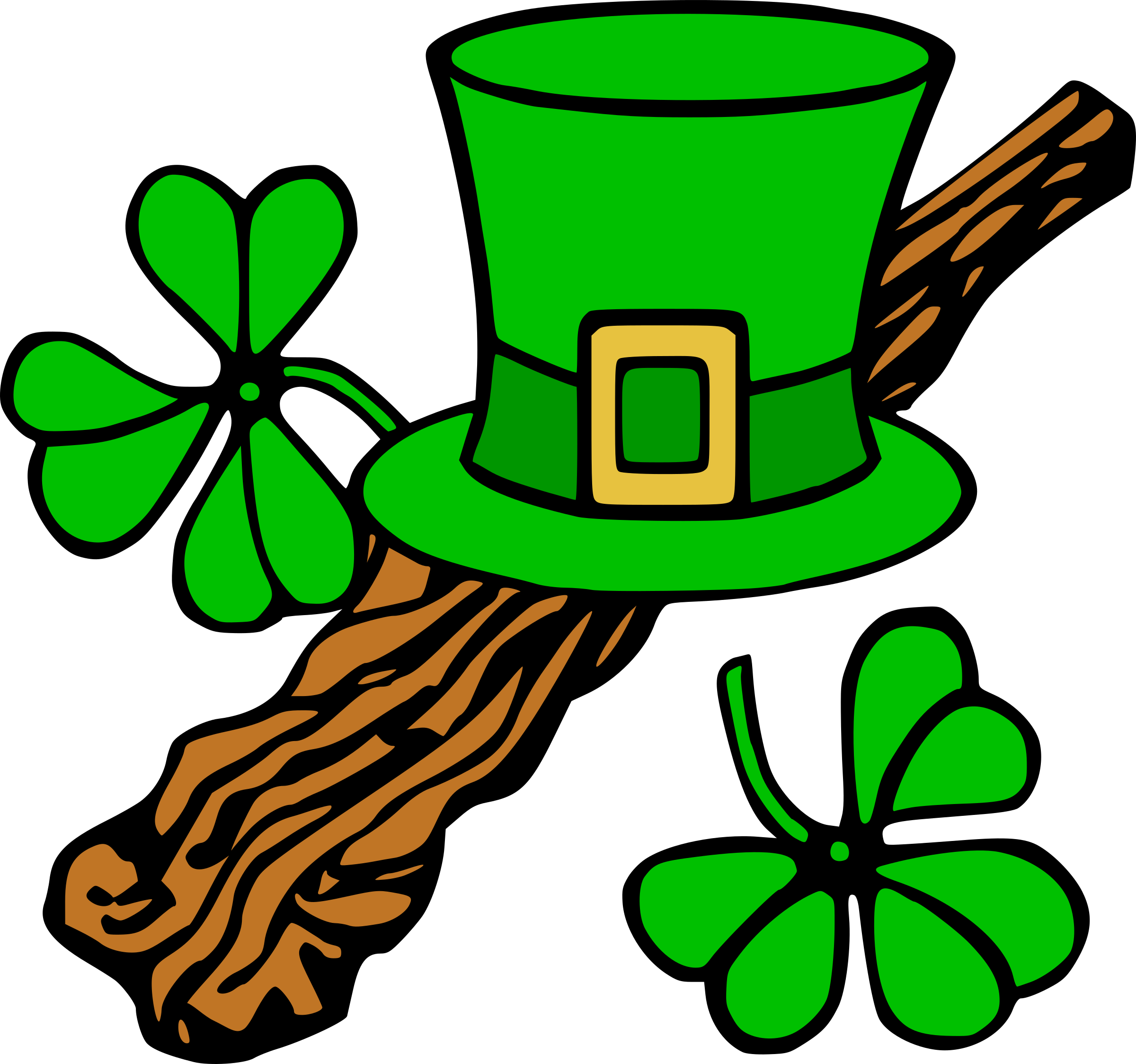 Free Clipart Images - Clipart St Patricks Day (2400x2247)