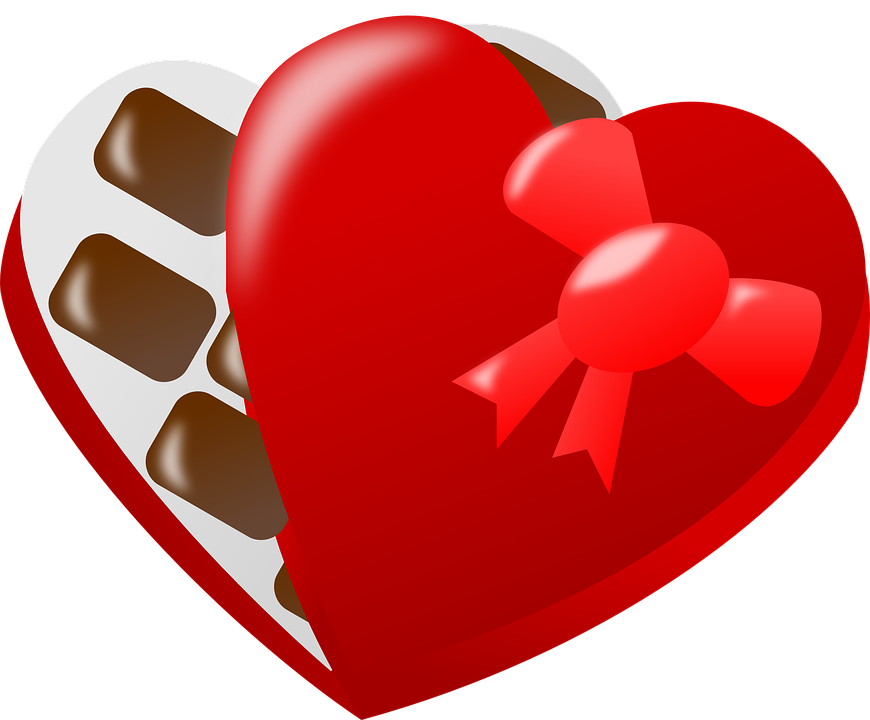 Cartoon Box Of Chocolates (870x720)