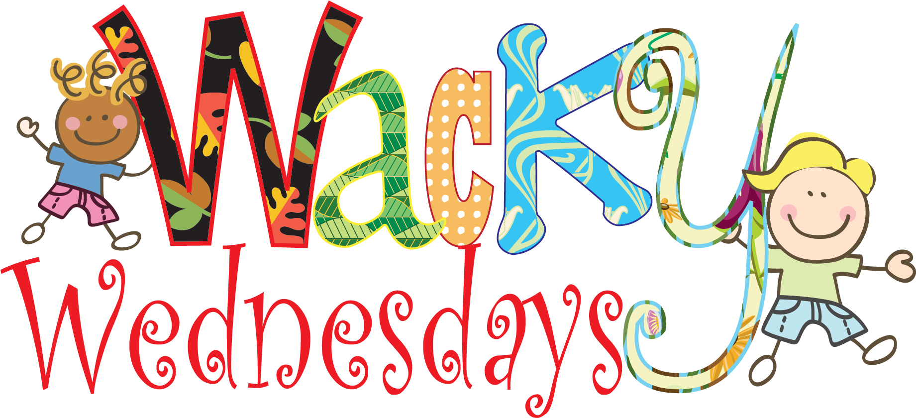 Wacky Wednesday Free Clipart - Love You Forever And Always (1840x892)