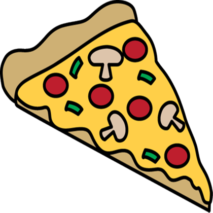 Pizza Clipart - Clip Art Pizza Slice (420x420)