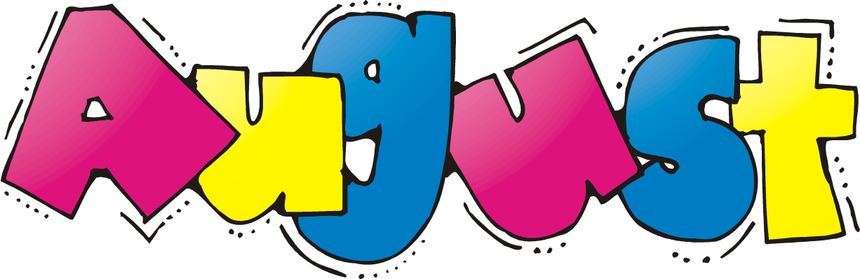 August3 - August Clipart (1226x398)