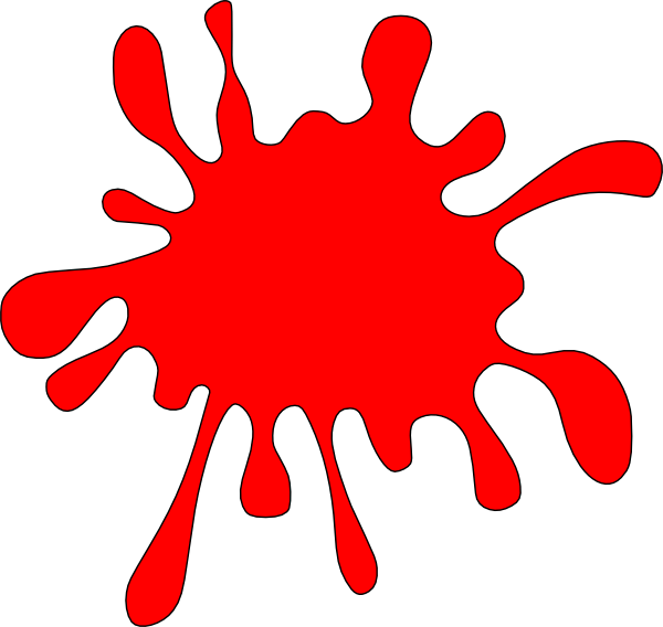 Blood Clip Art - Red Color Clipart (600x568)