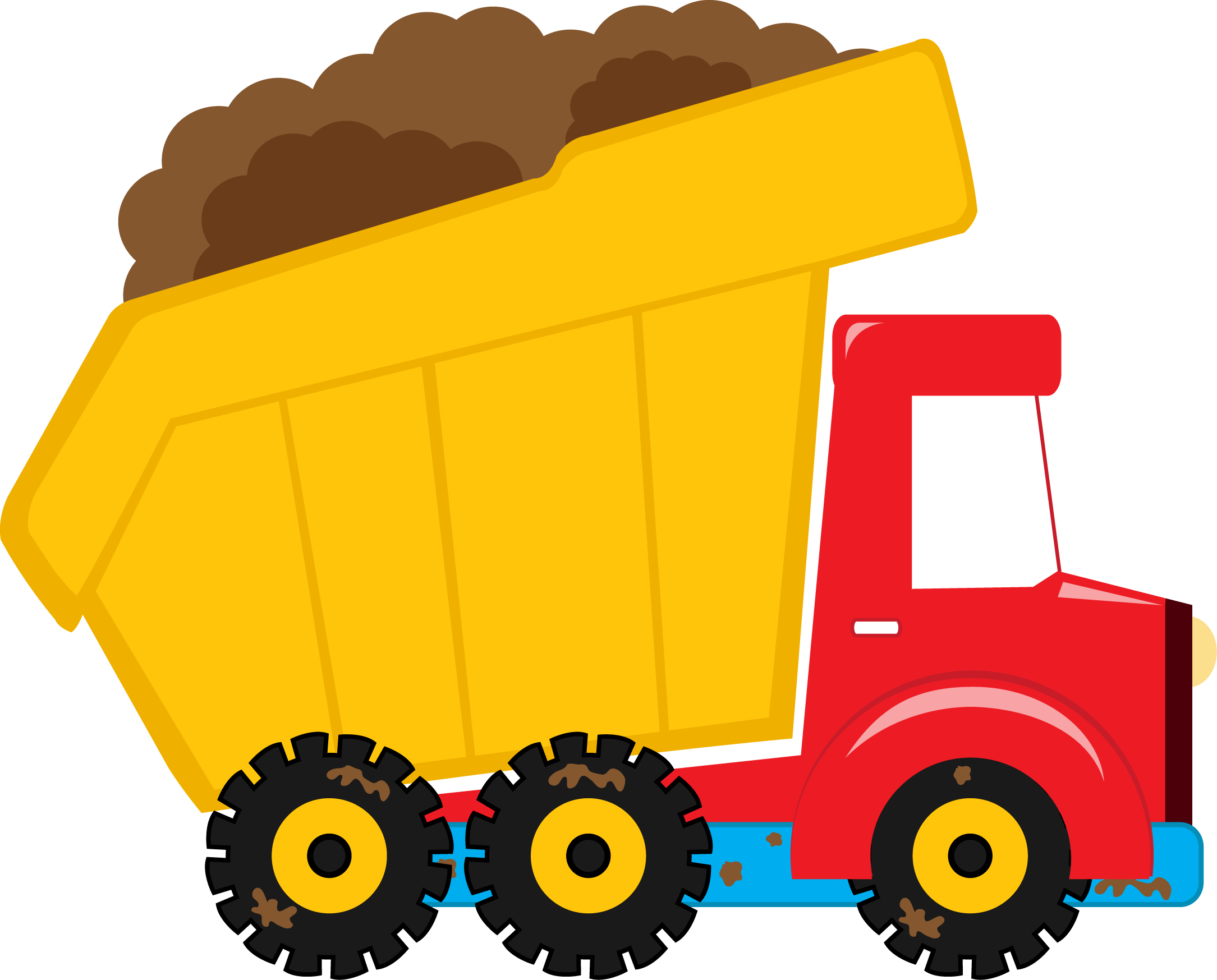 María José Argüeso - Construction Truck Clipart (2169x1747)