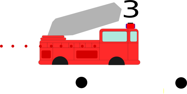 Firetruck Clip Art - Fire Truck Clip Art (600x301)