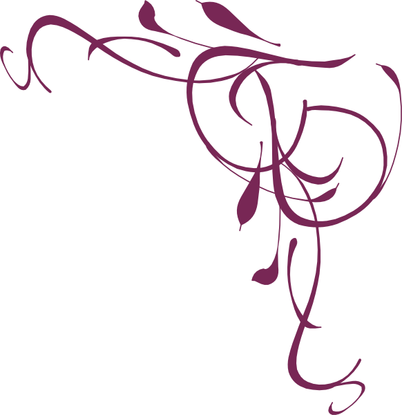 Plum Clipart Border - Vine Clip Art (582x600)