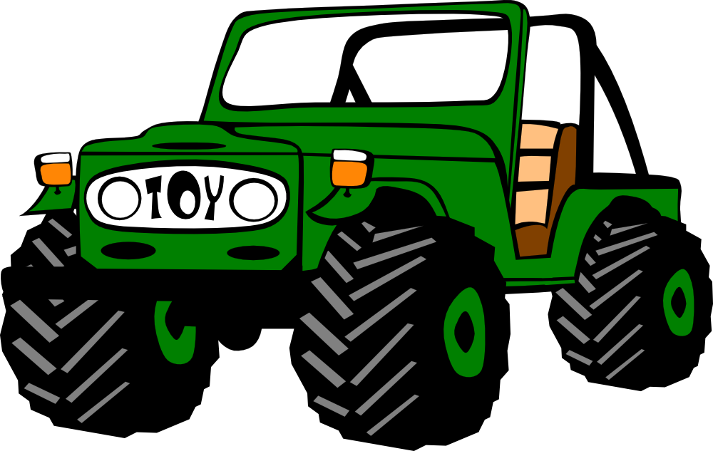 Free Jeep Colombiano Free Toyota Land Cruiser - Clipart Jeep (1000x633)