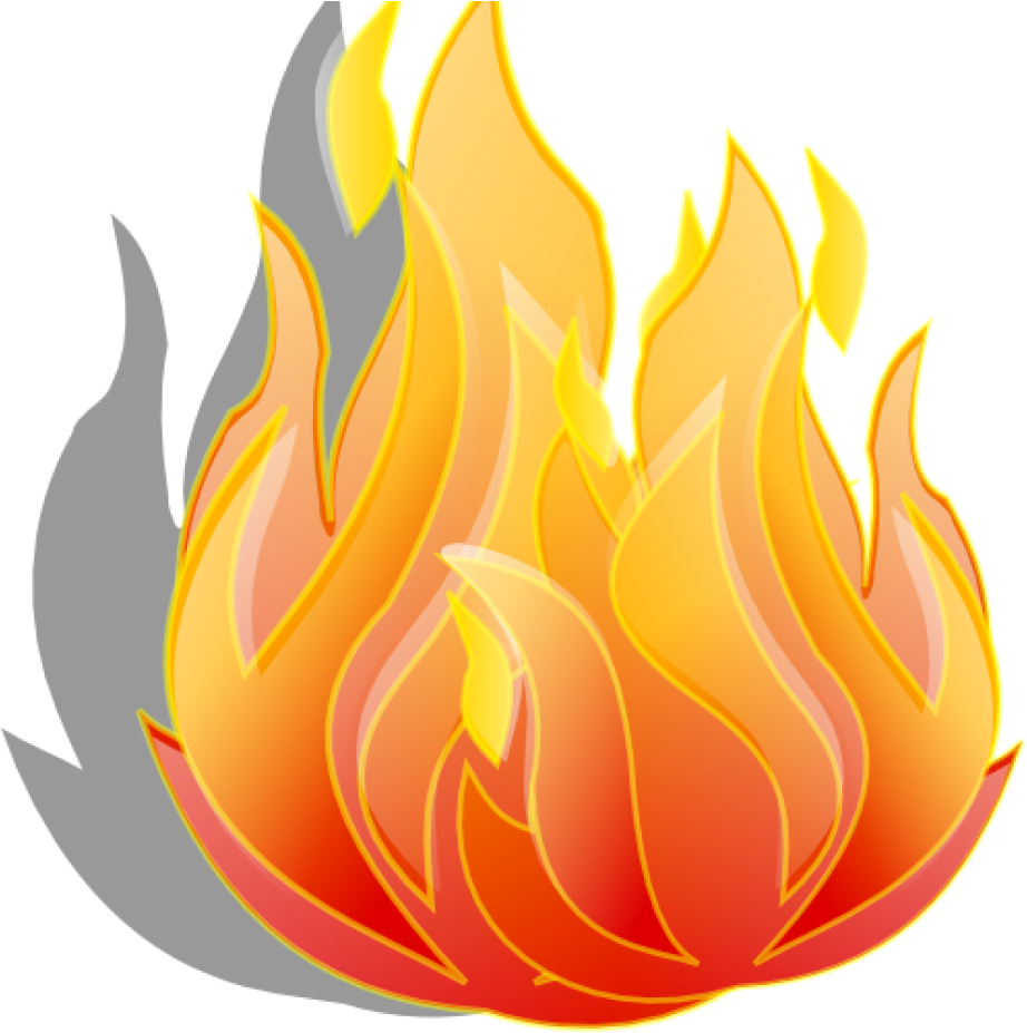 Fire Clipart Fire Clip Art At Clker Vector Clip Art - Animated Fire Clipart (1024x1024)
