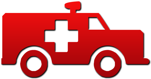 Ambulance Clipart - Blue Ambulance Clipart (512x512)