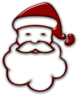 Santa Clipart Simple - Simple Images Of Santa Claus (420x420)