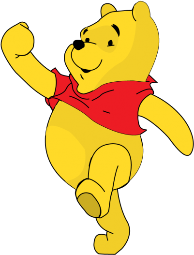 Winnie The Pooh Pictures Png Images - Winnie The Pooh Transparent (400x558)