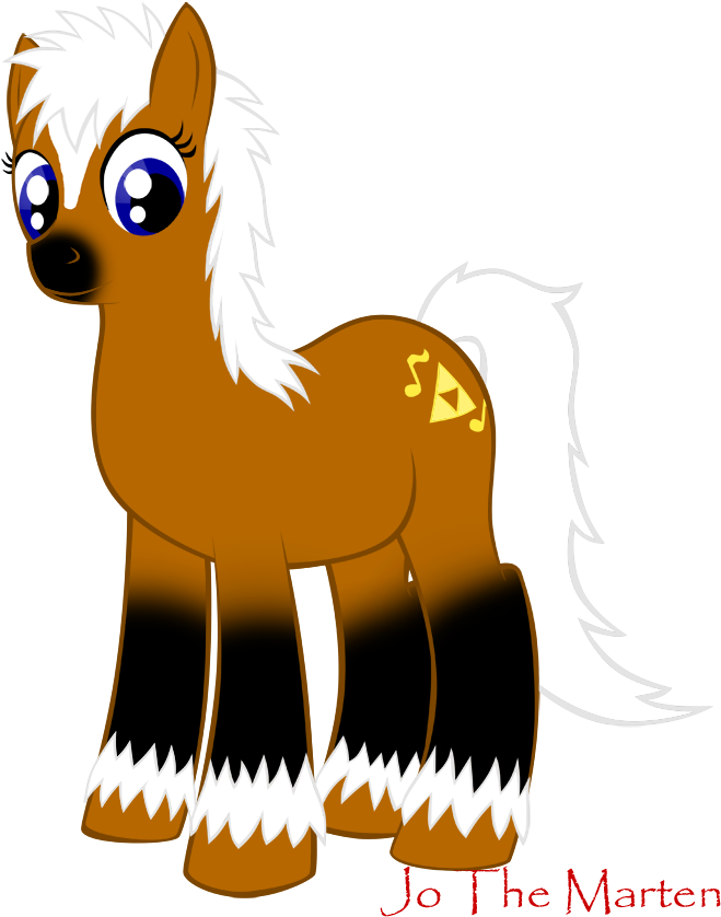 Mlp Epona By Sonicamygirl - Horse (700x887)