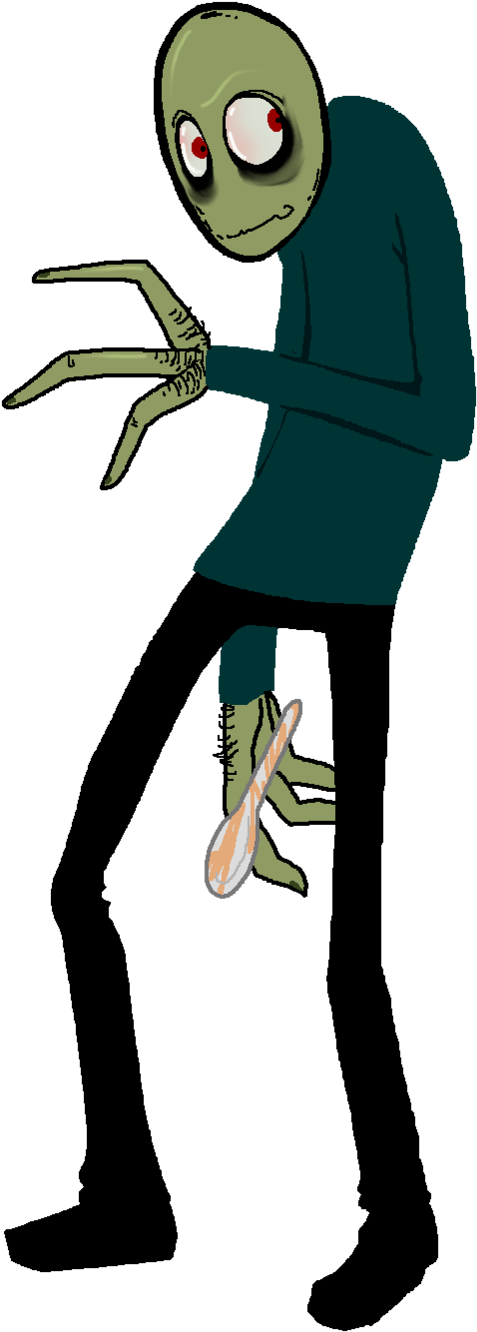 Salad Fingers By Cageyshick05 - Salad Fingers (569x1402)