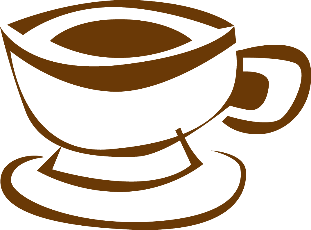 Coffee Cup Cafe Line - Coffee (1071x791)