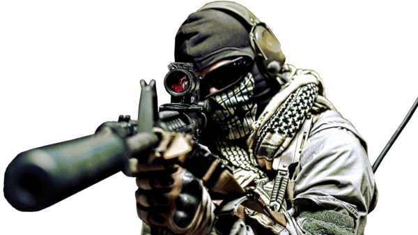 Call Of Duty Png Clipart - Call Of Duty Player (600x337)
