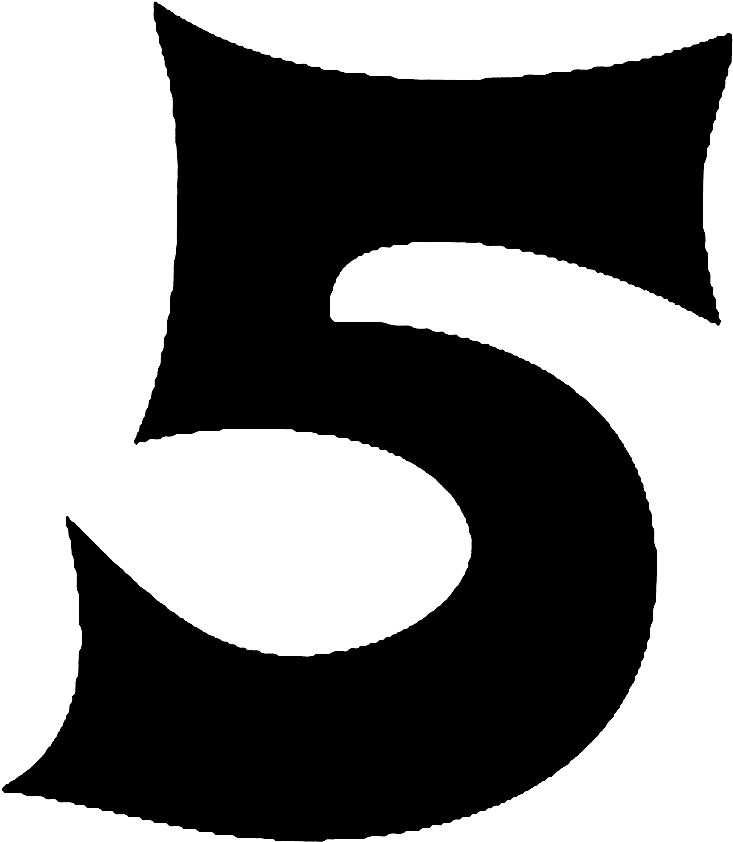 Five Curved Emblem Bo - Crescent (924x942)