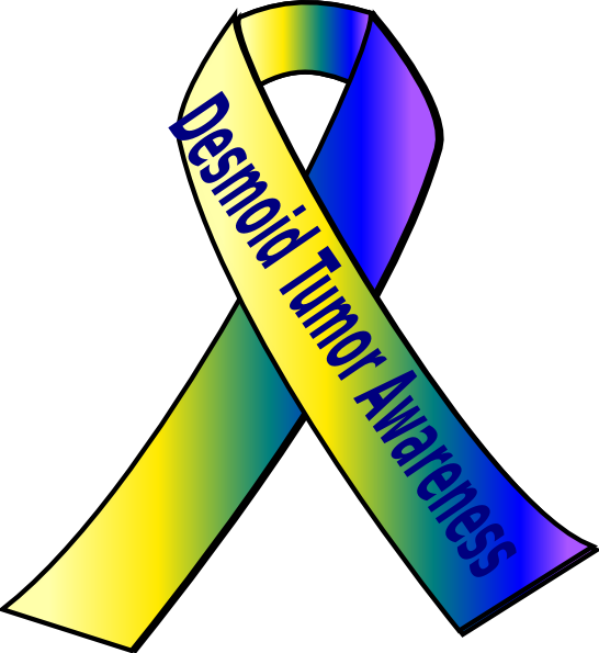 Desmoid Tumor Awareness Clip Art - Clip Art (546x595)