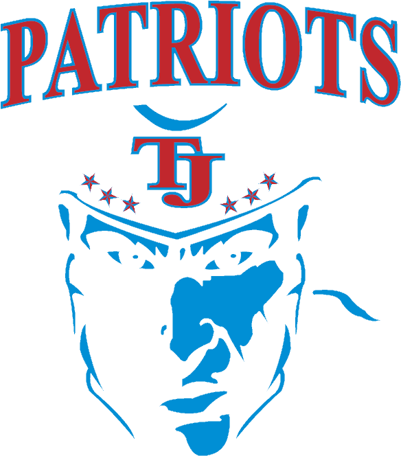 Thomas Jefferson Patriots - Thomas Jefferson High School Logo (584x664)