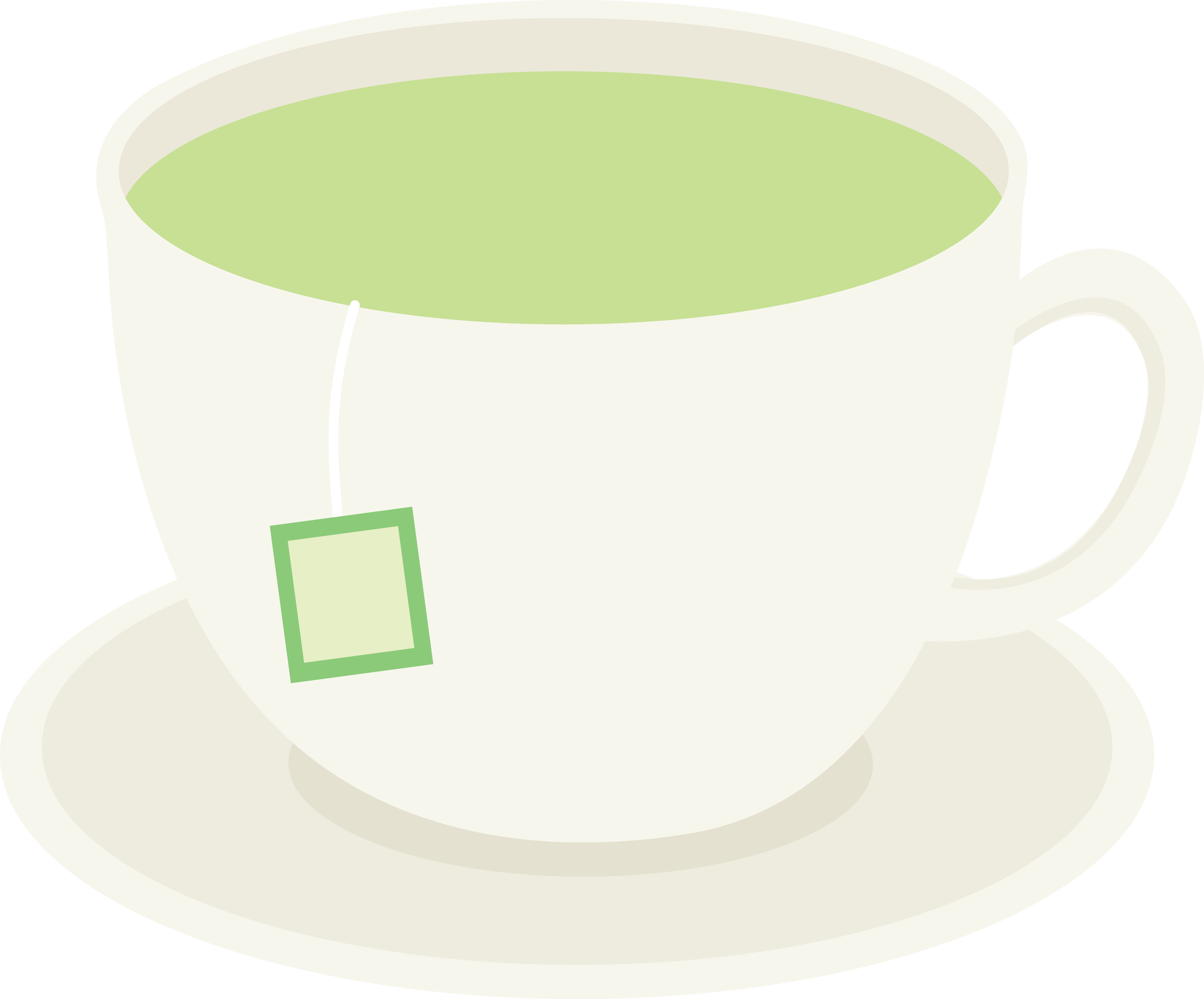 Cup Of Healthy Green Tea - Green Tea Clip Art (4173x3462)
