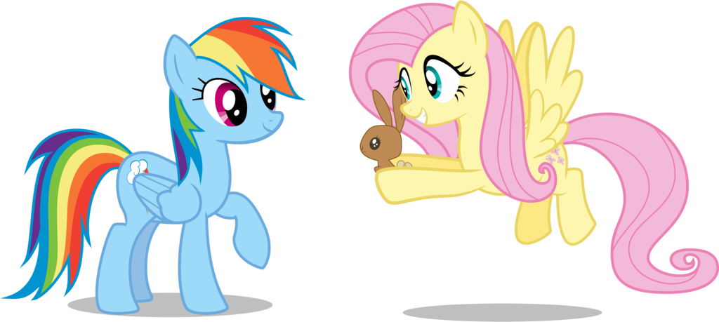 Mlp How About A Bunny Cutsie And Wootsie By Mewtwo-ex - Mlp Pony 3 4 View (1024x459)