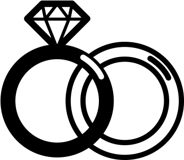 You Can Consider Baptism As A Symbol, Like A Wedding - Wedding Rings Symbol (400x400)