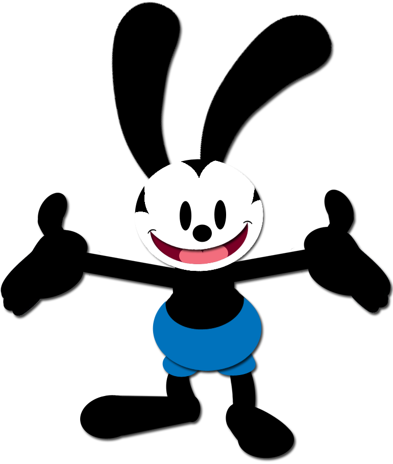 Oswald The Lucky Rabbit Png Hd - Oswald The Lucky Rabbit (770x908)