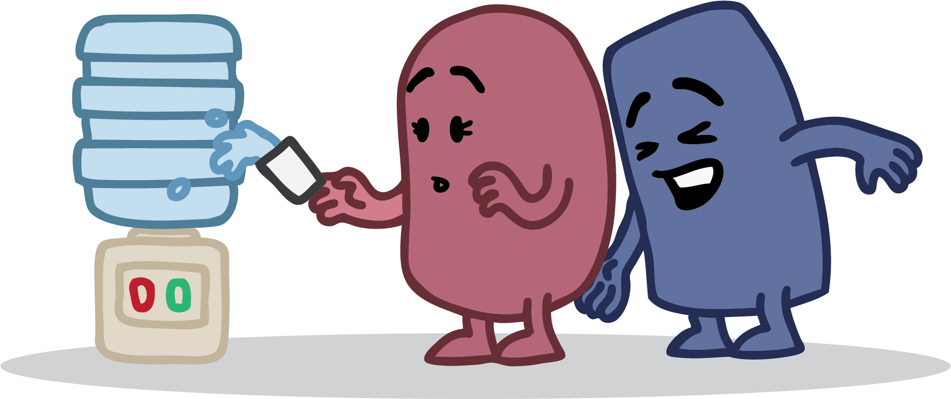 Male Coworker Touches Inappropriately - Transparent Sexual Harassment Clipart (1989x1264)