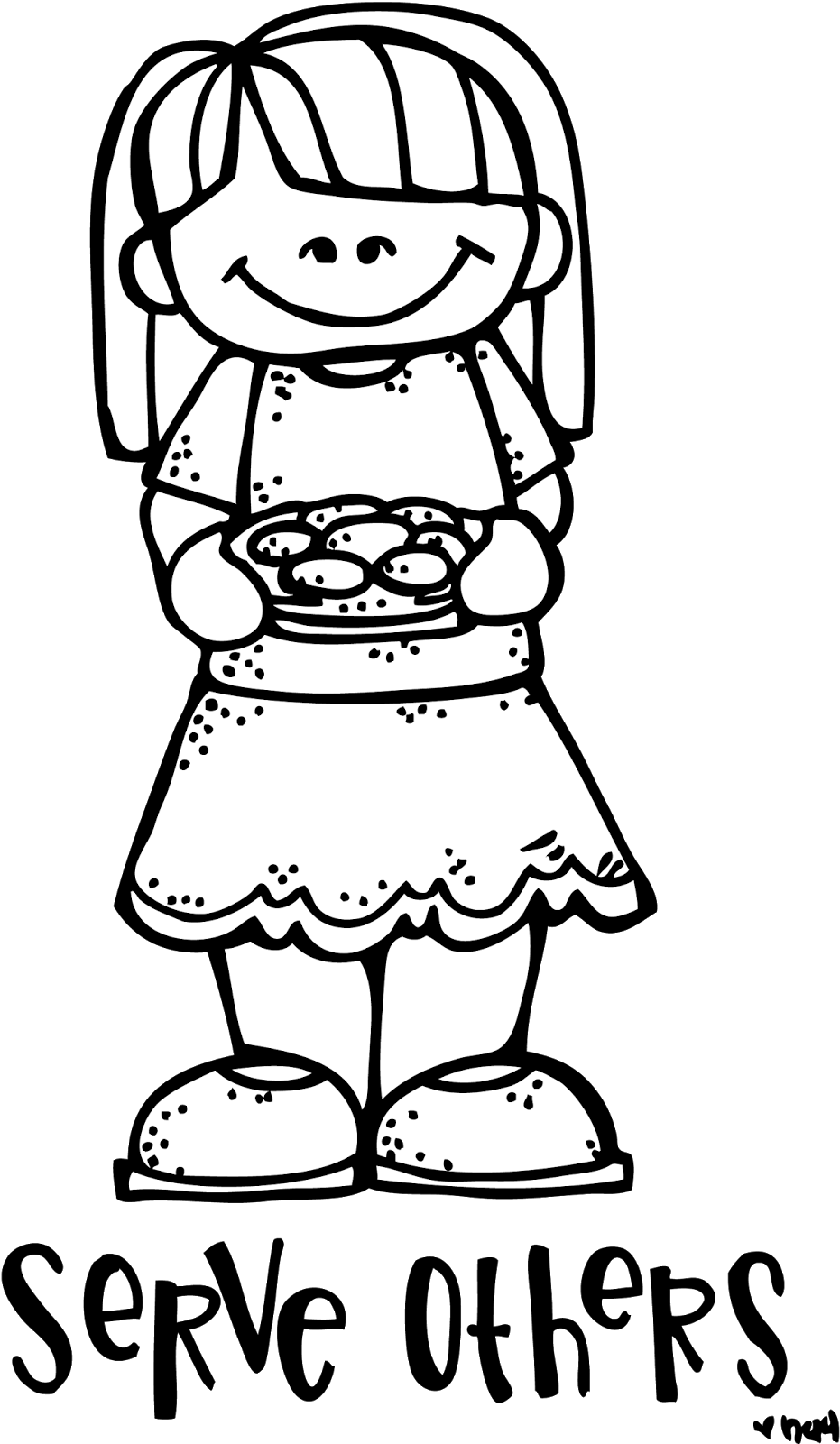 Serving Others Coloring Pages Shwepyithu Lds Primary - Help Others Coloring Page (938x1600)