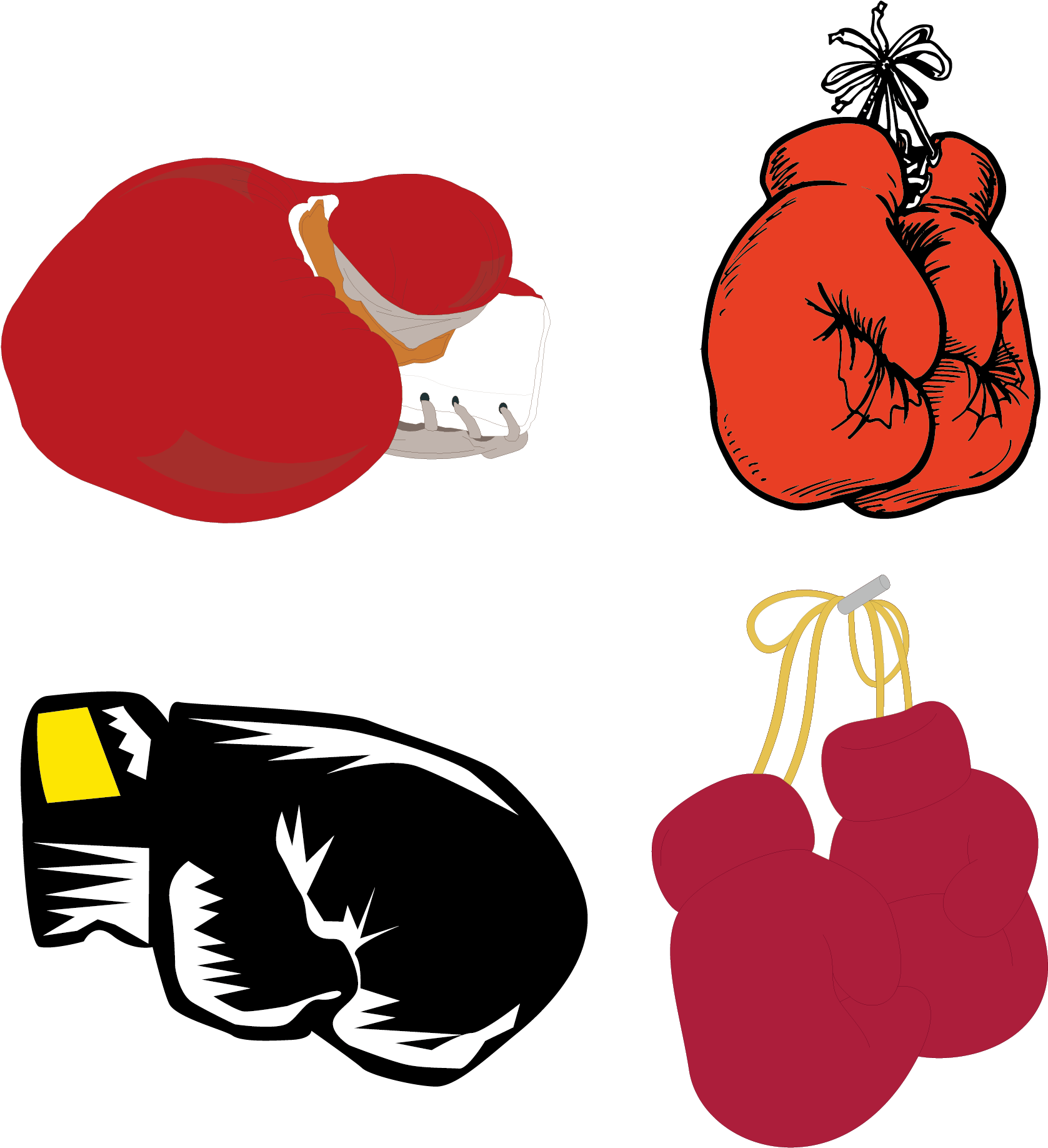 Boxing Glove Clip Art - North American Boxing Federation (2000x2000)