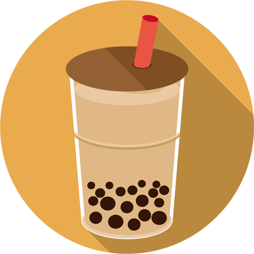 50 Lan - Transparent Milk Tea Clipart (500x500)